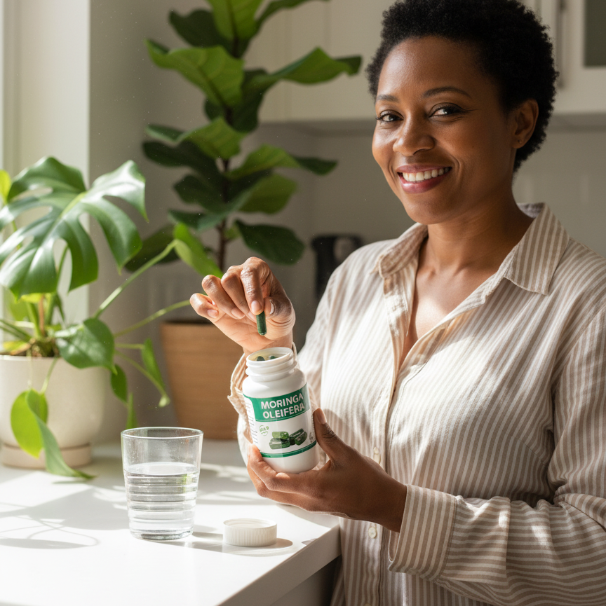 Moringa Oleifera – Énergie & Bien-être Naturel