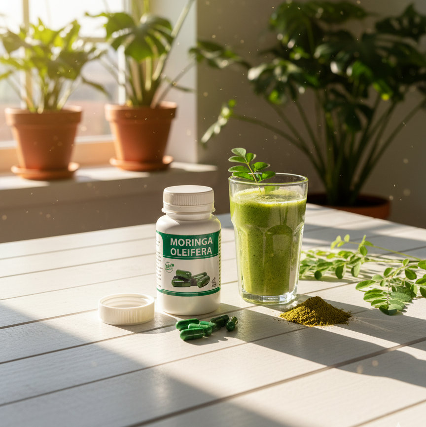 Moringa Oleifera – Énergie & Bien-être Naturel